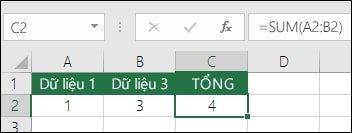 Hàm cơ bản trong excel